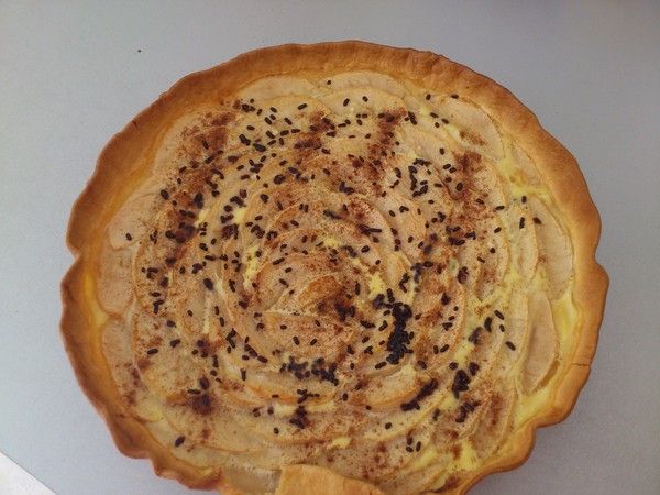 Tarte Pommes-cannelle Couverte - Tarte Au Pomme Couverte